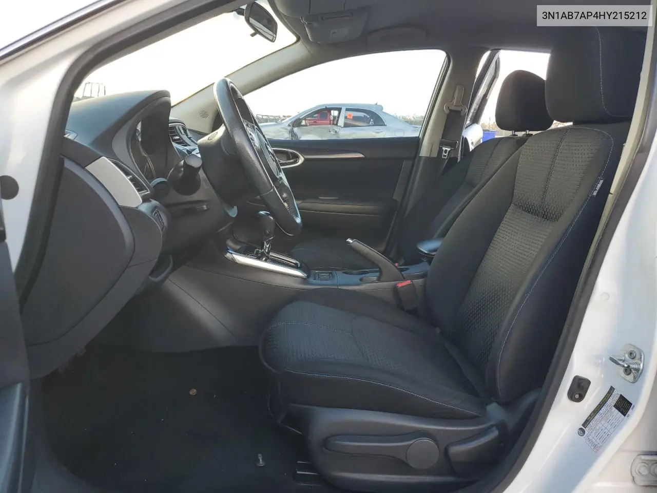 3N1AB7AP4HY215212 2017 Nissan Sentra S