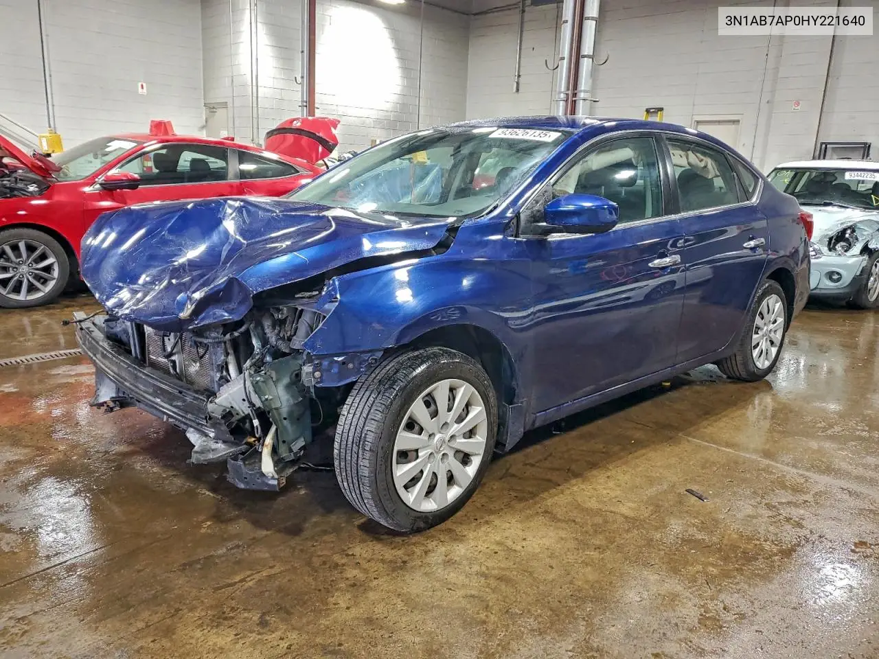 3N1AB7AP0HY221640 2017 Nissan Sentra S