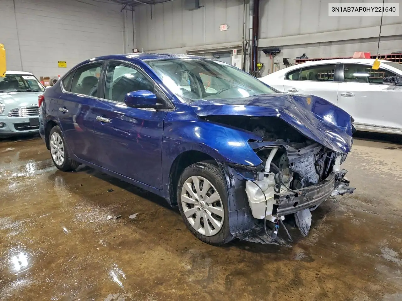 3N1AB7AP0HY221640 2017 Nissan Sentra S
