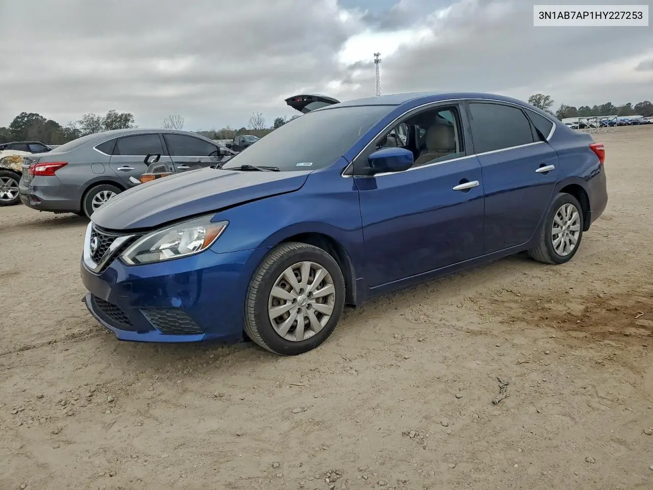 3N1AB7AP1HY227253 2017 Nissan Sentra S