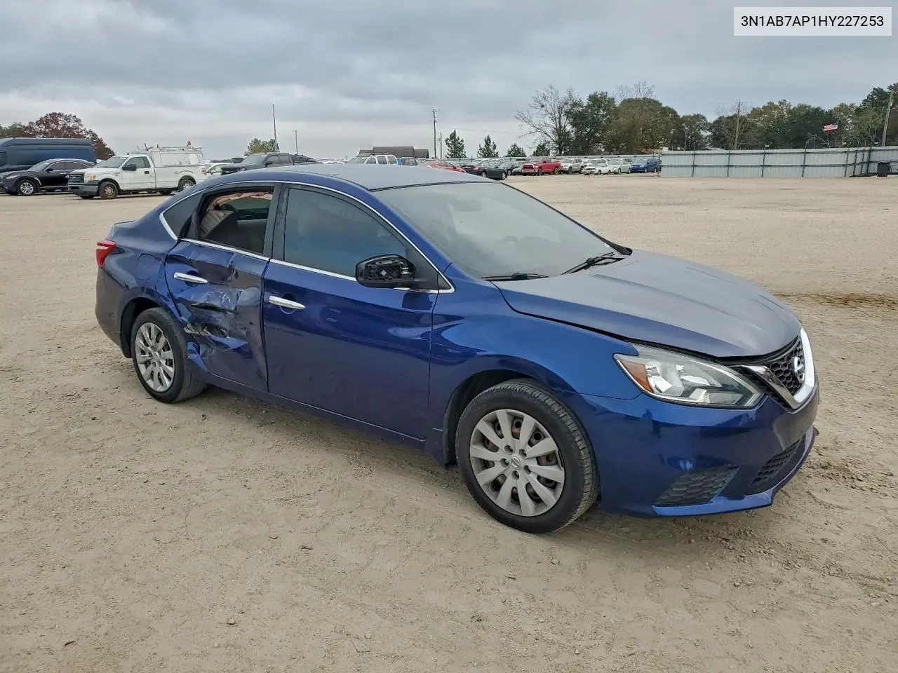 3N1AB7AP1HY227253 2017 Nissan Sentra S