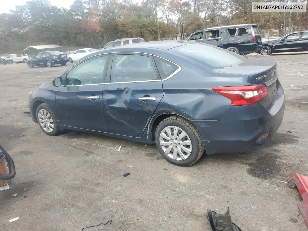 3N1AB7AP8HY332792 2017 Nissan Sentra S