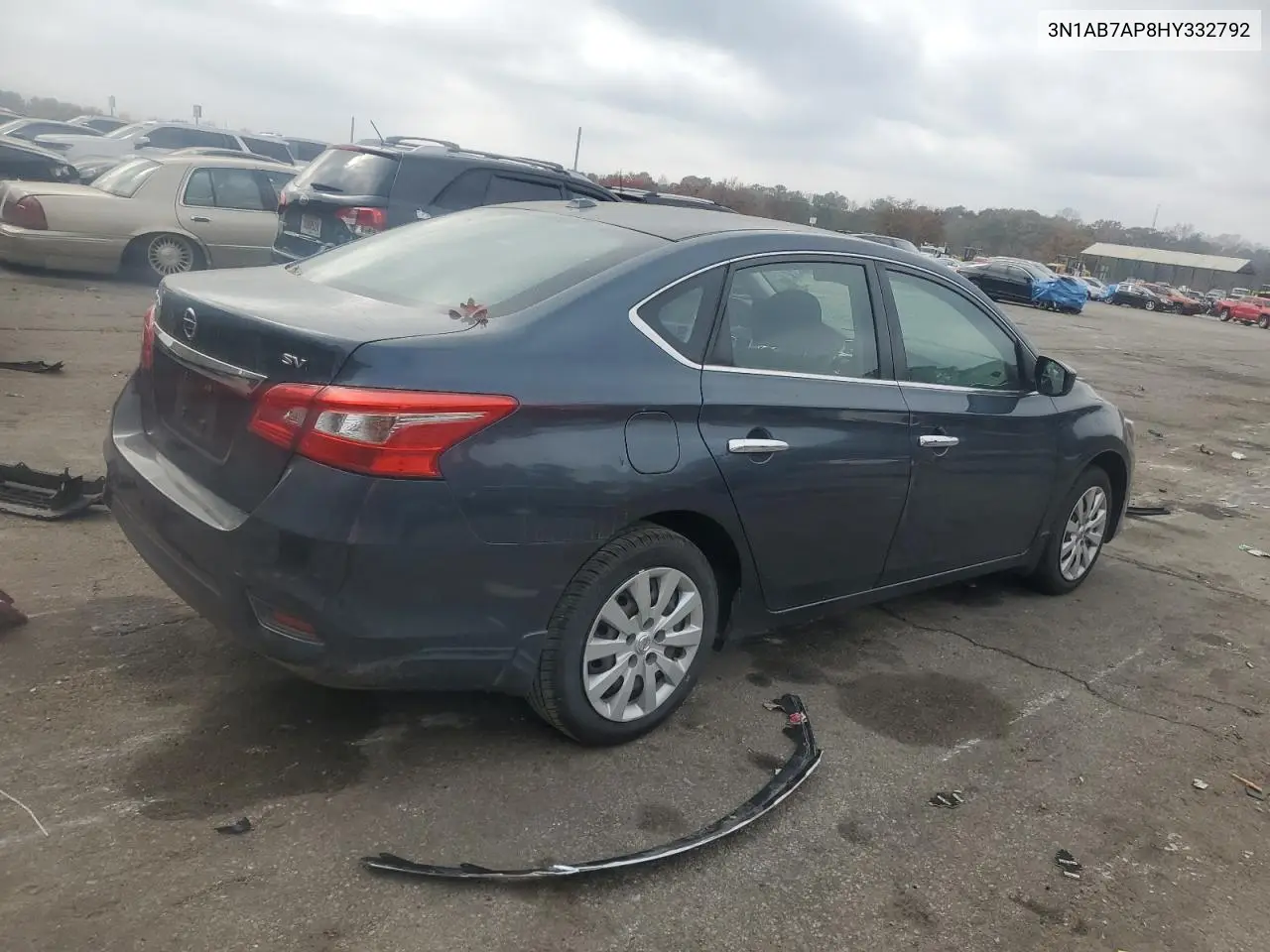3N1AB7AP8HY332792 2017 Nissan Sentra S