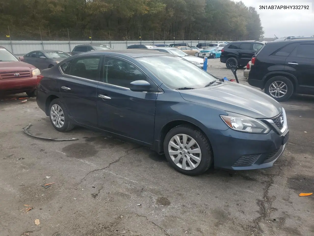 3N1AB7AP8HY332792 2017 Nissan Sentra S