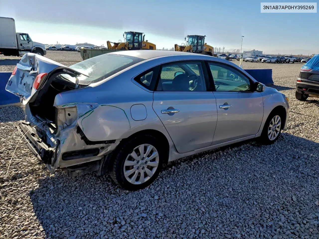 3N1AB7AP0HY395269 2017 Nissan Sentra S