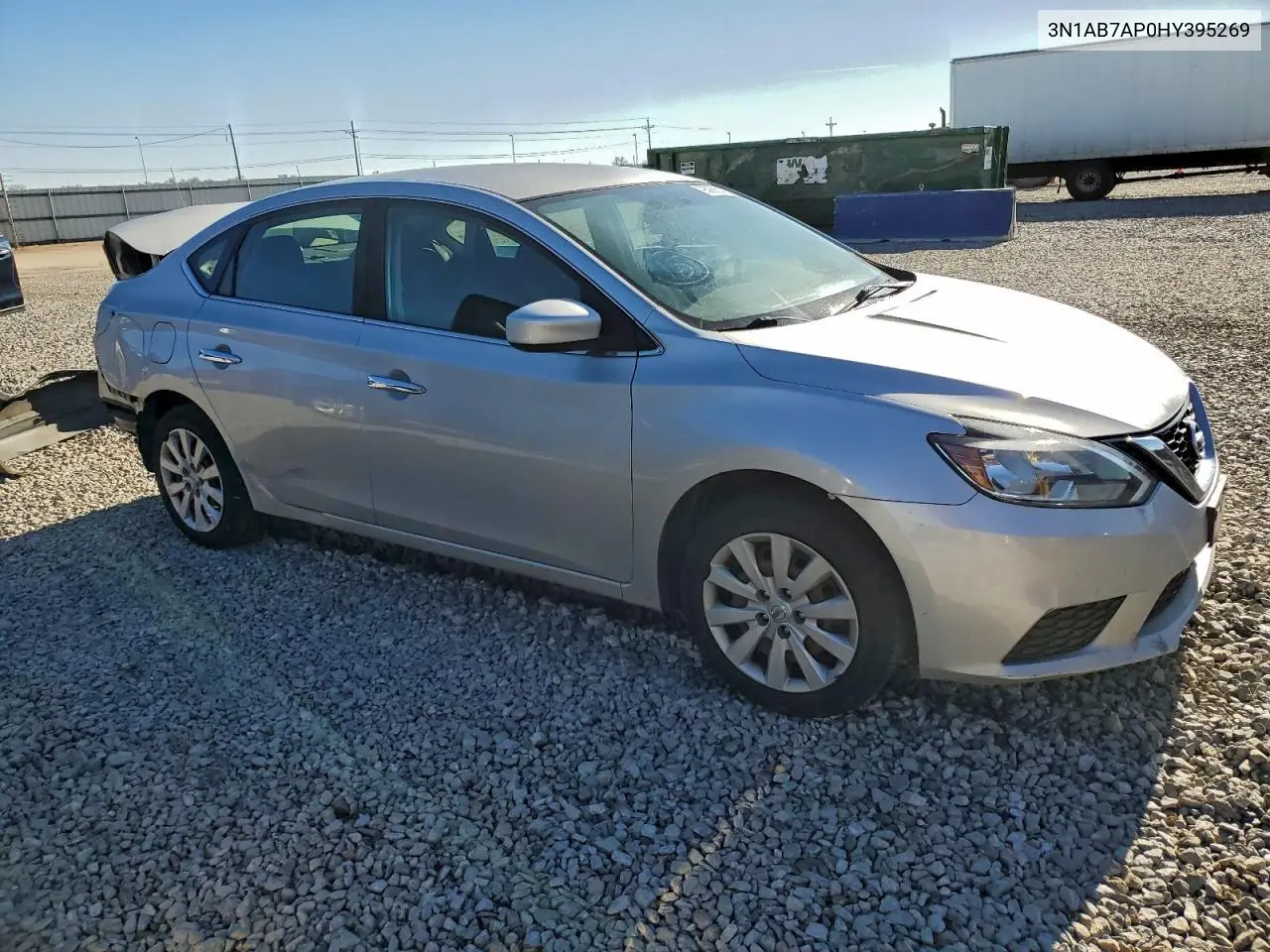 3N1AB7AP0HY395269 2017 Nissan Sentra S