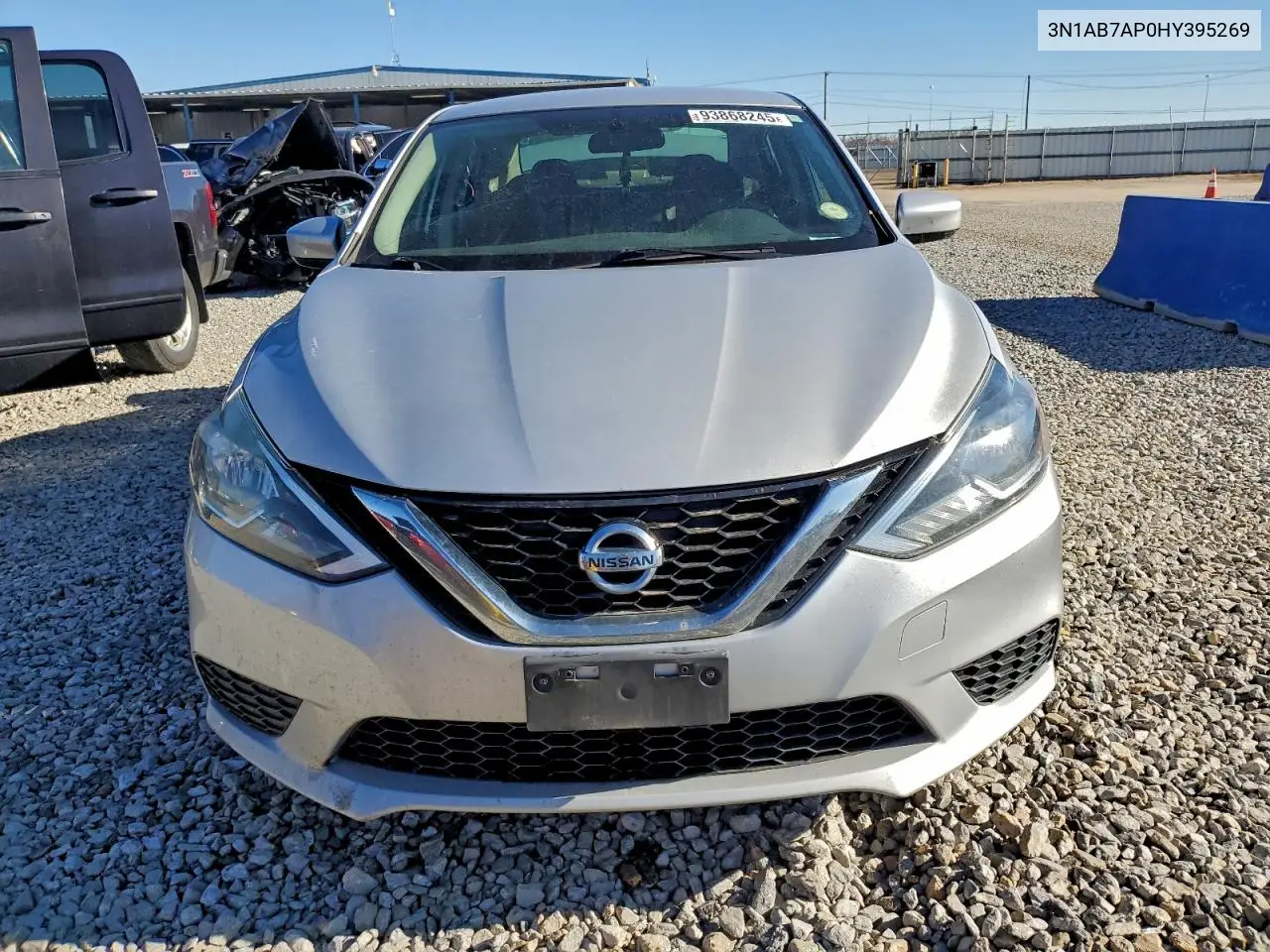 3N1AB7AP0HY395269 2017 Nissan Sentra S