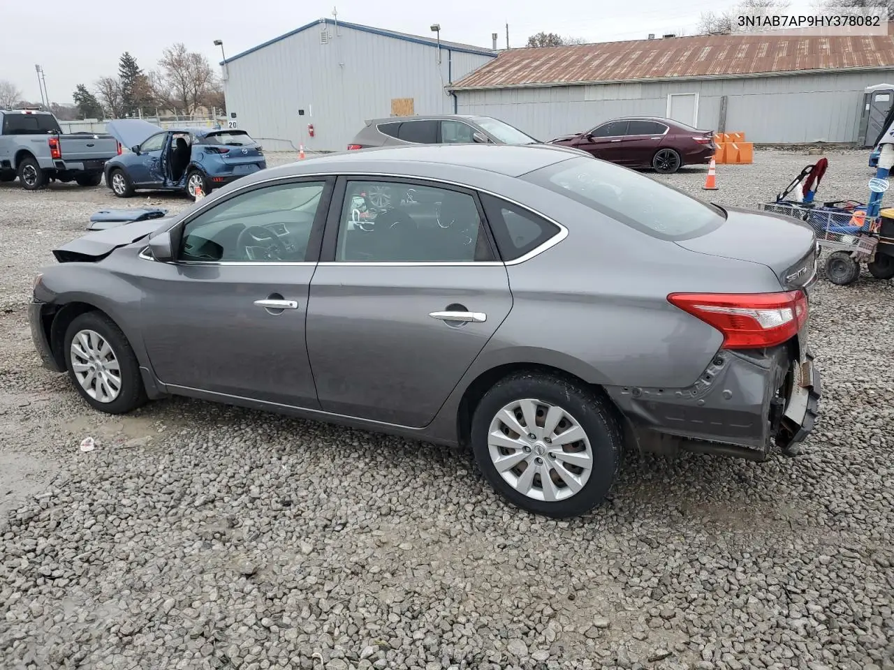 3N1AB7AP9HY378082 2017 Nissan Sentra S