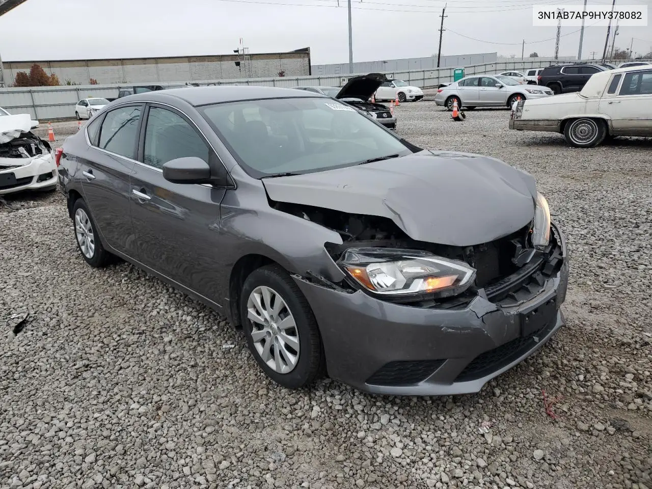 3N1AB7AP9HY378082 2017 Nissan Sentra S