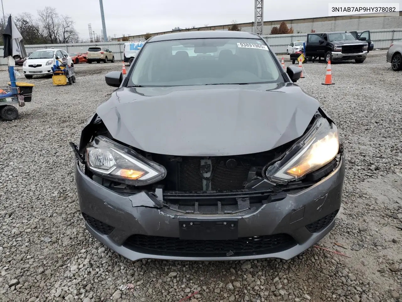3N1AB7AP9HY378082 2017 Nissan Sentra S