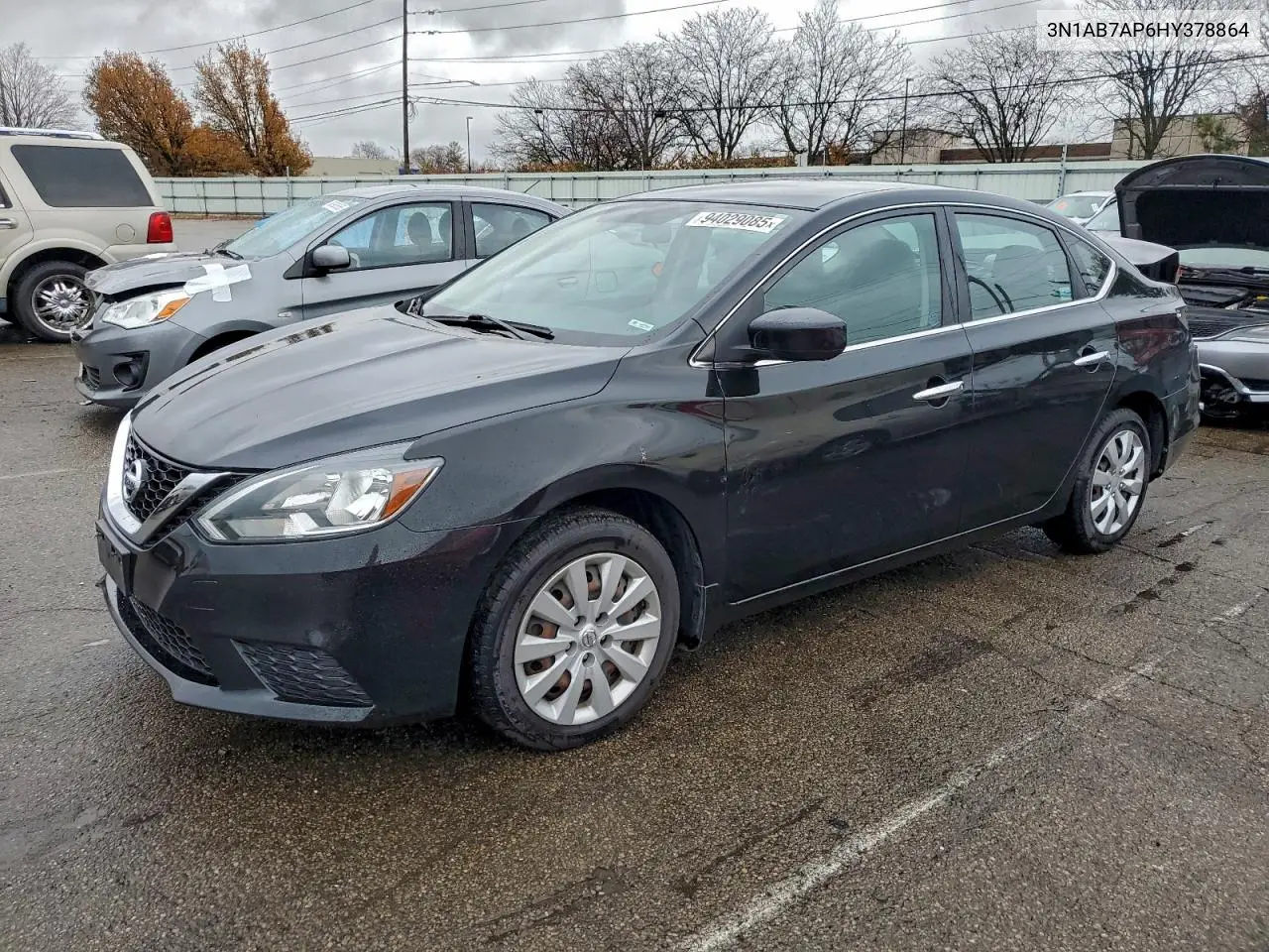 3N1AB7AP6HY378864 2017 Nissan Sentra S