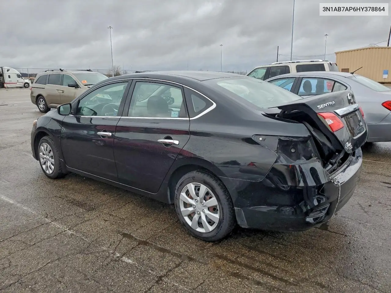 3N1AB7AP6HY378864 2017 Nissan Sentra S