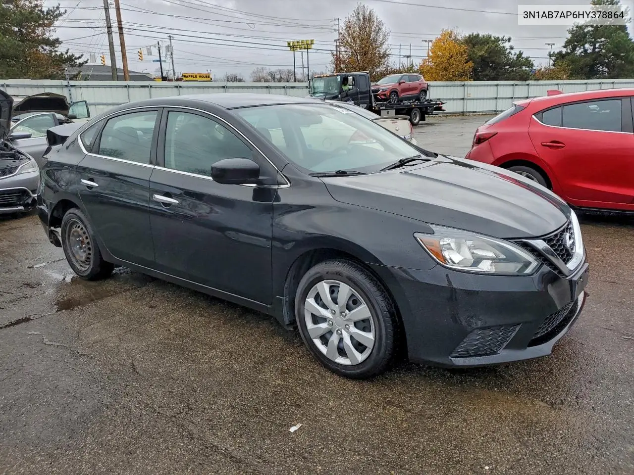 3N1AB7AP6HY378864 2017 Nissan Sentra S