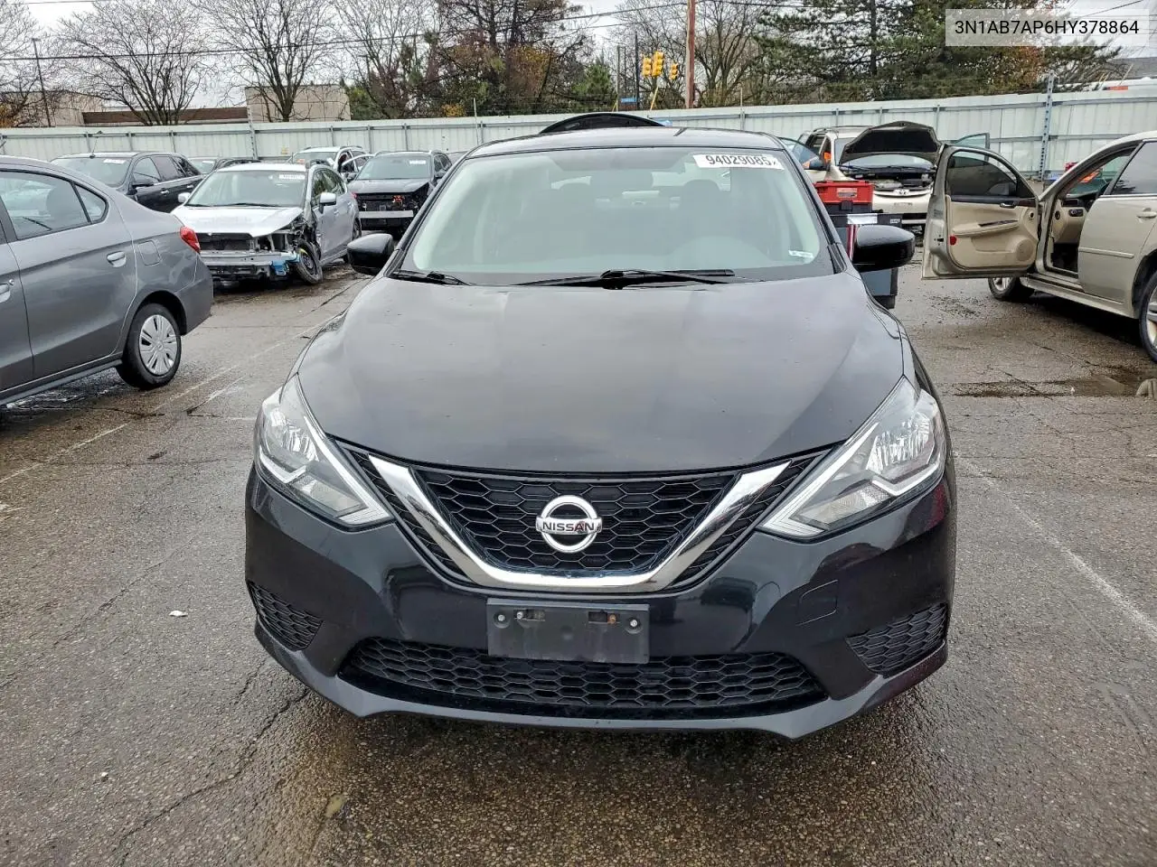 3N1AB7AP6HY378864 2017 Nissan Sentra S