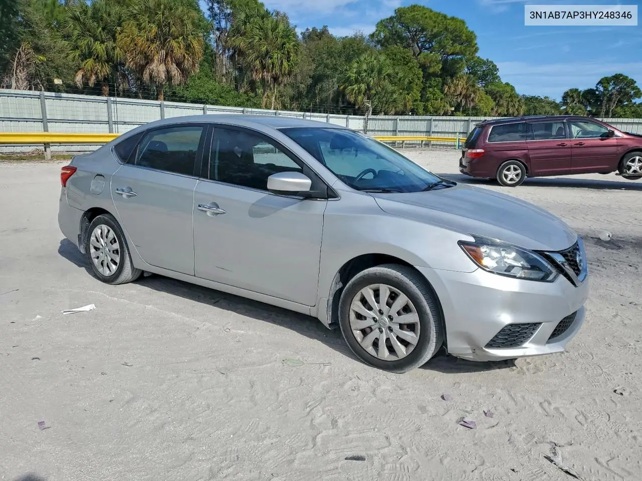 3N1AB7AP3HY248346 2017 Nissan Sentra S