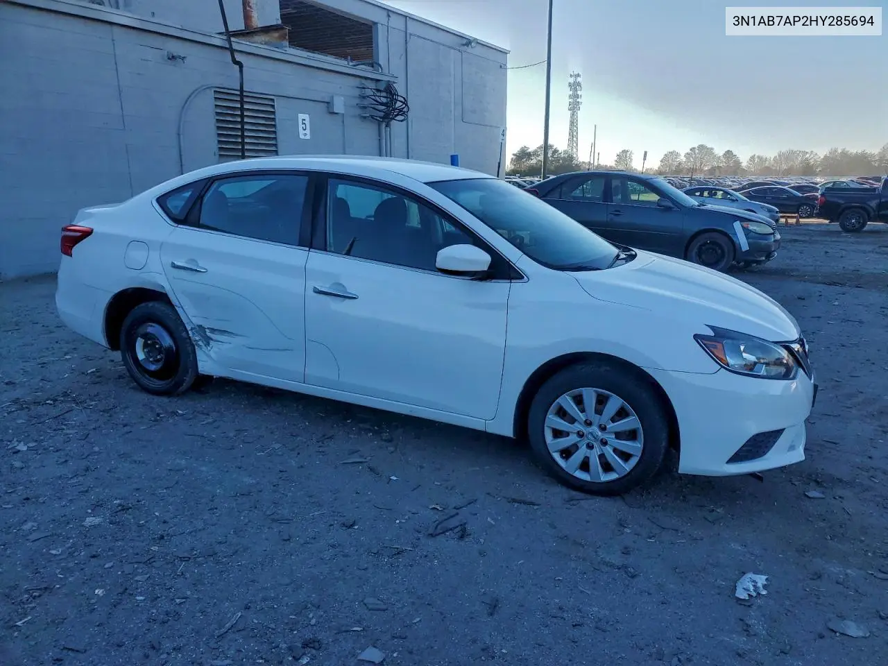 3N1AB7AP2HY285694 2017 Nissan Sentra S