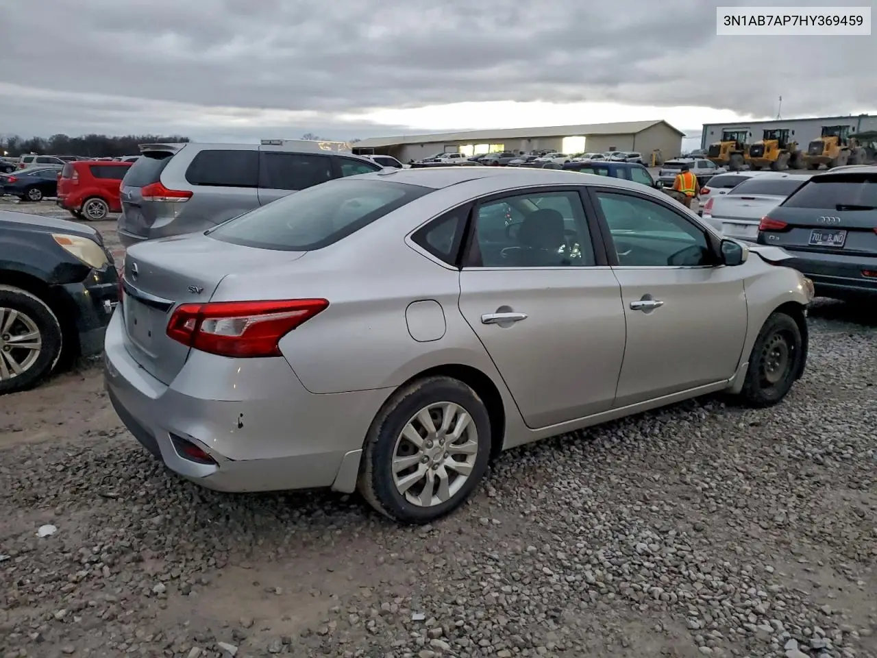 3N1AB7AP7HY369459 2017 Nissan Sentra S