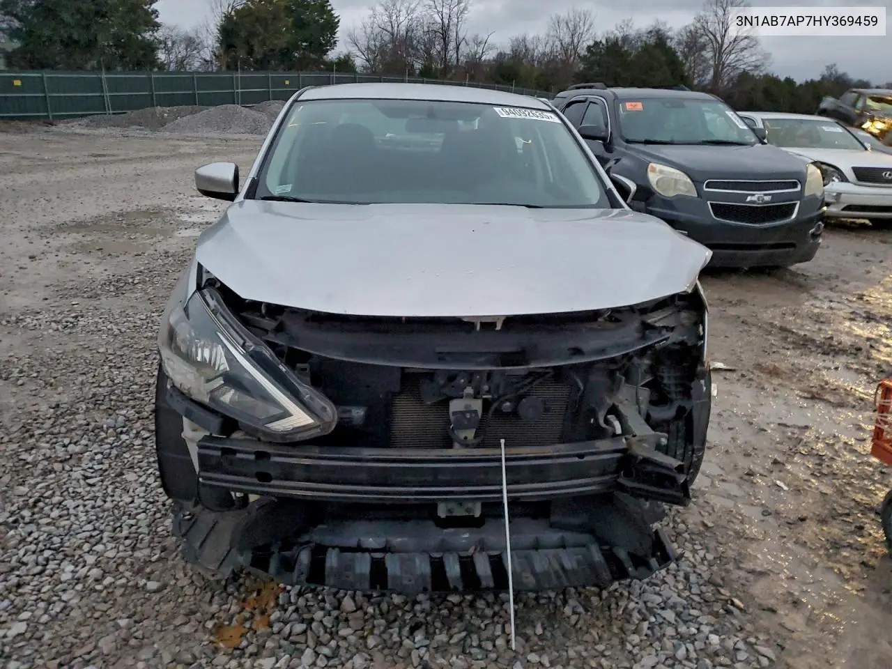 3N1AB7AP7HY369459 2017 Nissan Sentra S