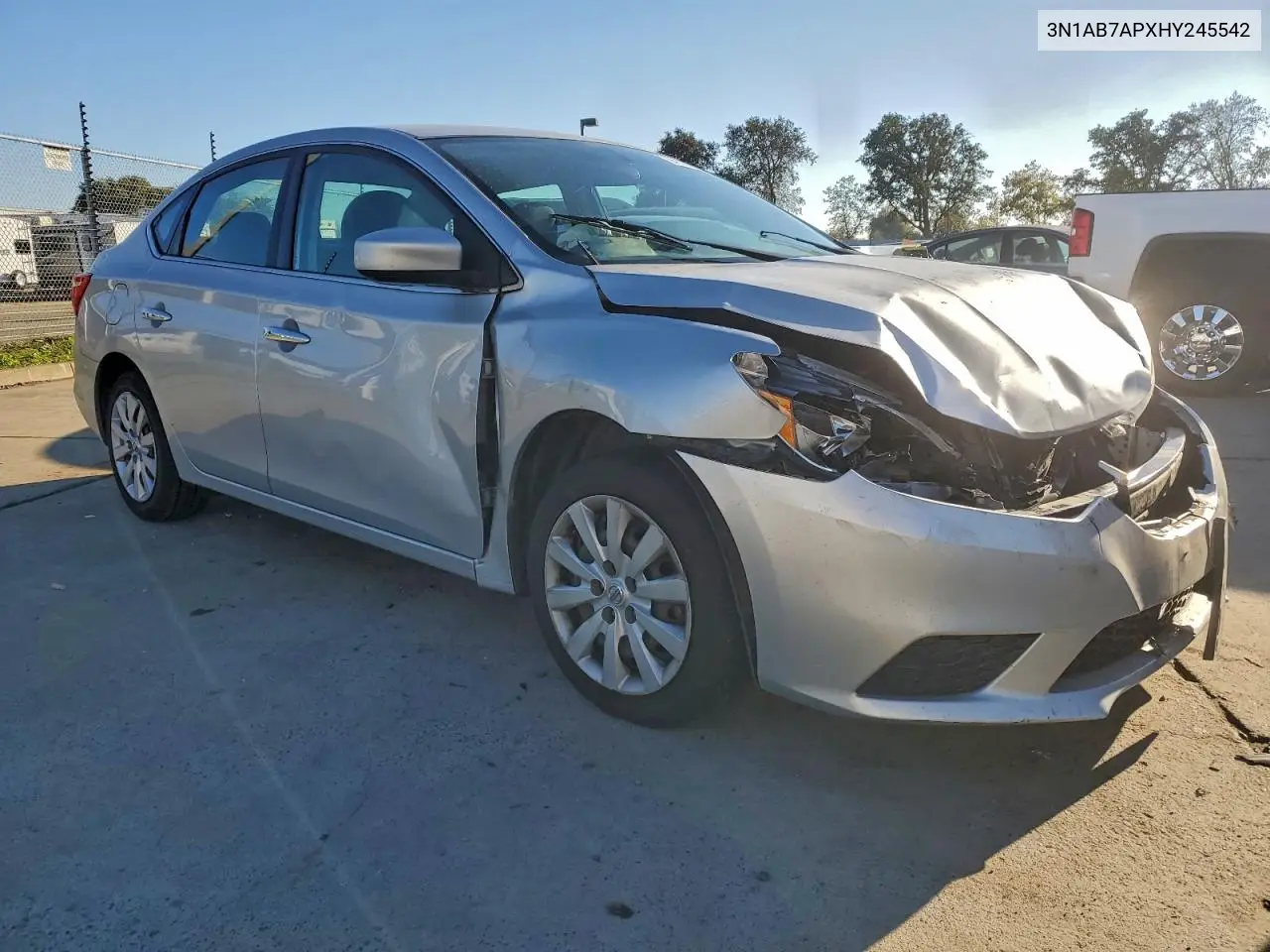3N1AB7APXHY245542 2017 Nissan Sentra S
