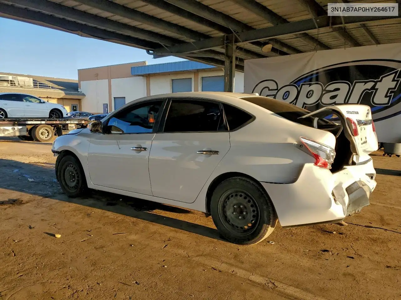 3N1AB7AP0HY264617 2017 Nissan Sentra S