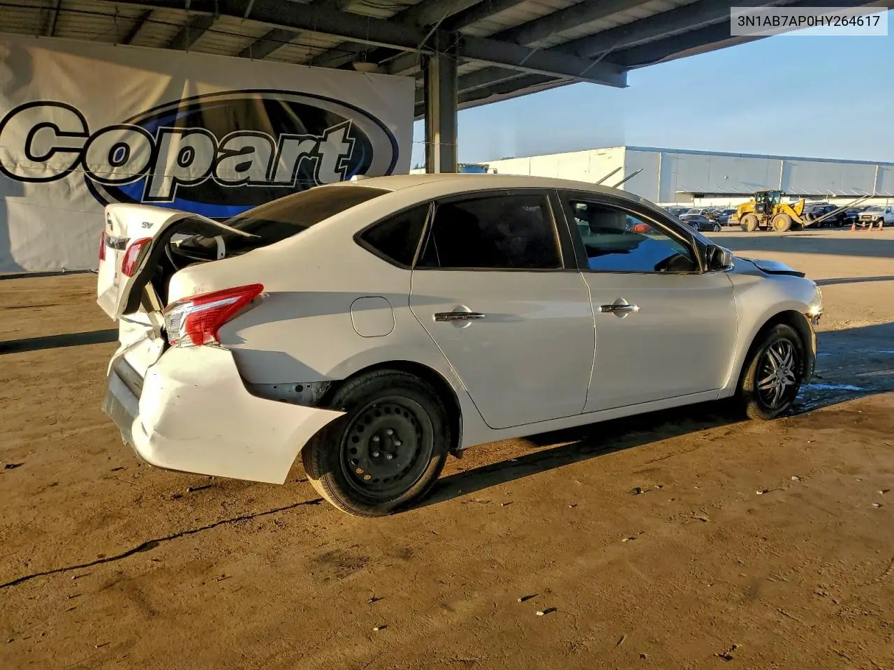 3N1AB7AP0HY264617 2017 Nissan Sentra S
