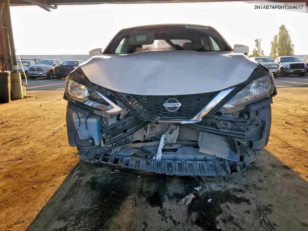 3N1AB7AP0HY264617 2017 Nissan Sentra S