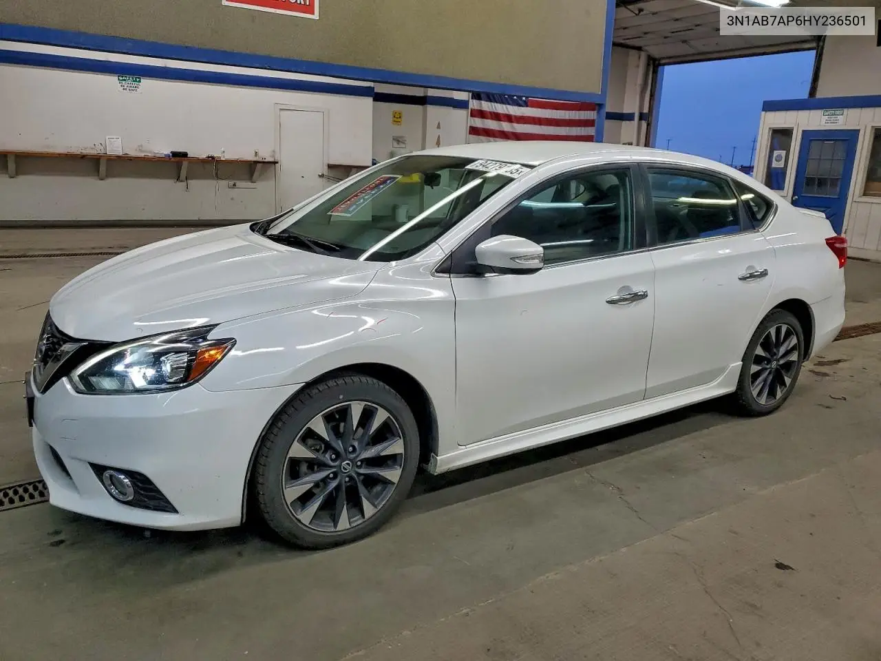 3N1AB7AP6HY236501 2017 Nissan Sentra S