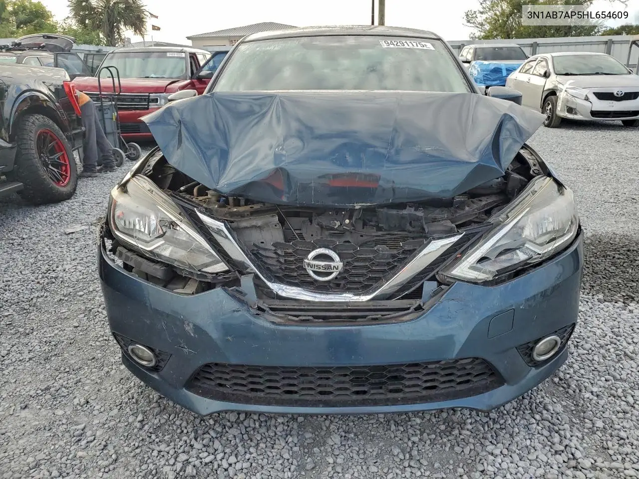 3N1AB7AP5HL654609 2017 Nissan Sentra S
