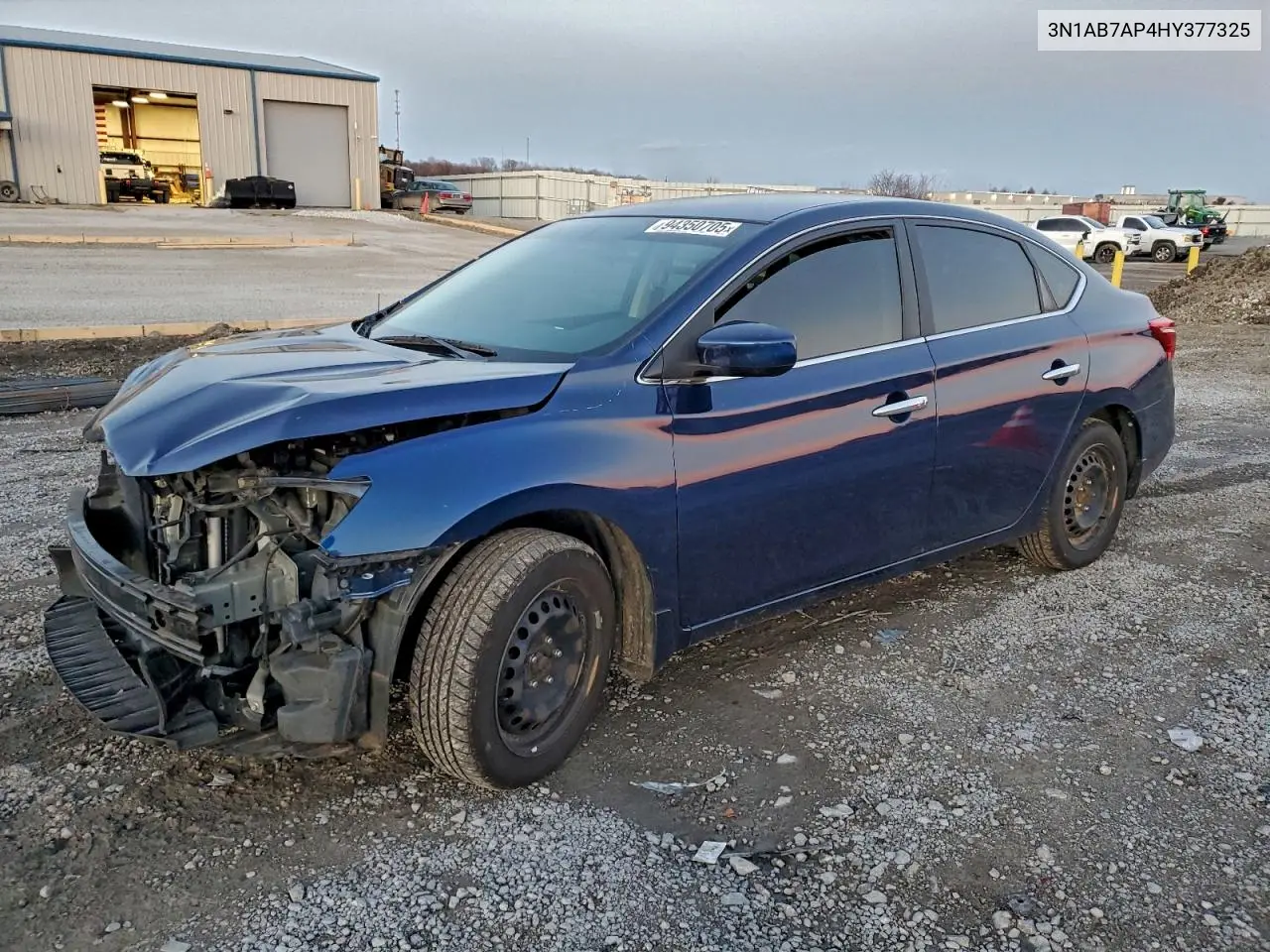 3N1AB7AP4HY377325 2017 Nissan Sentra S