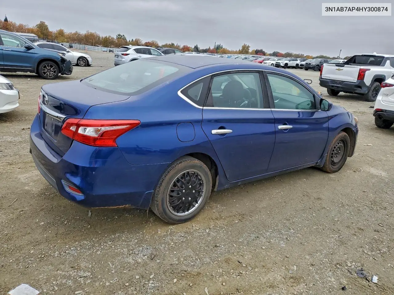 3N1AB7AP4HY300874 2017 Nissan Sentra S