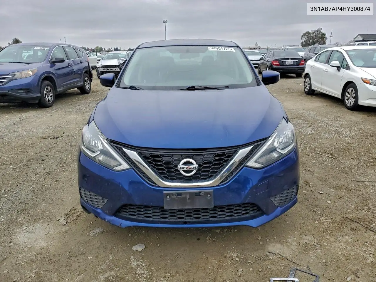 3N1AB7AP4HY300874 2017 Nissan Sentra S