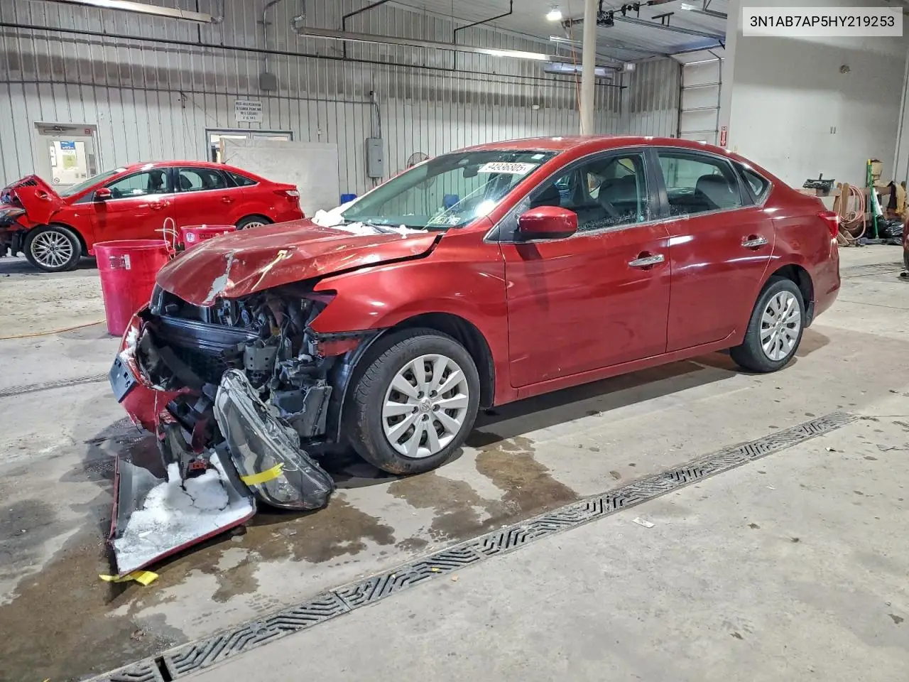 3N1AB7AP5HY219253 2017 Nissan Sentra S