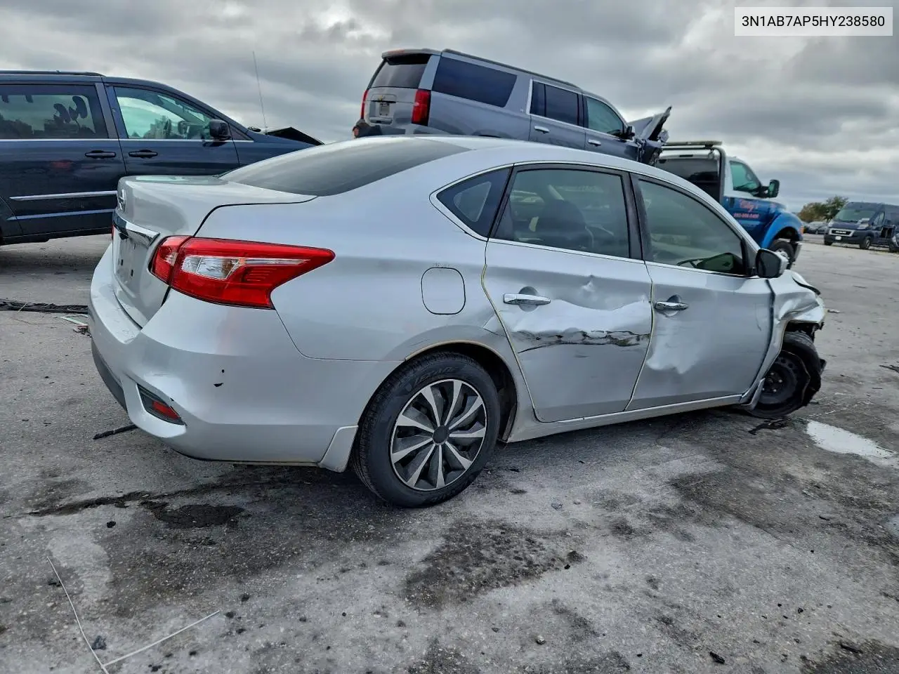 3N1AB7AP5HY238580 2017 Nissan Sentra S