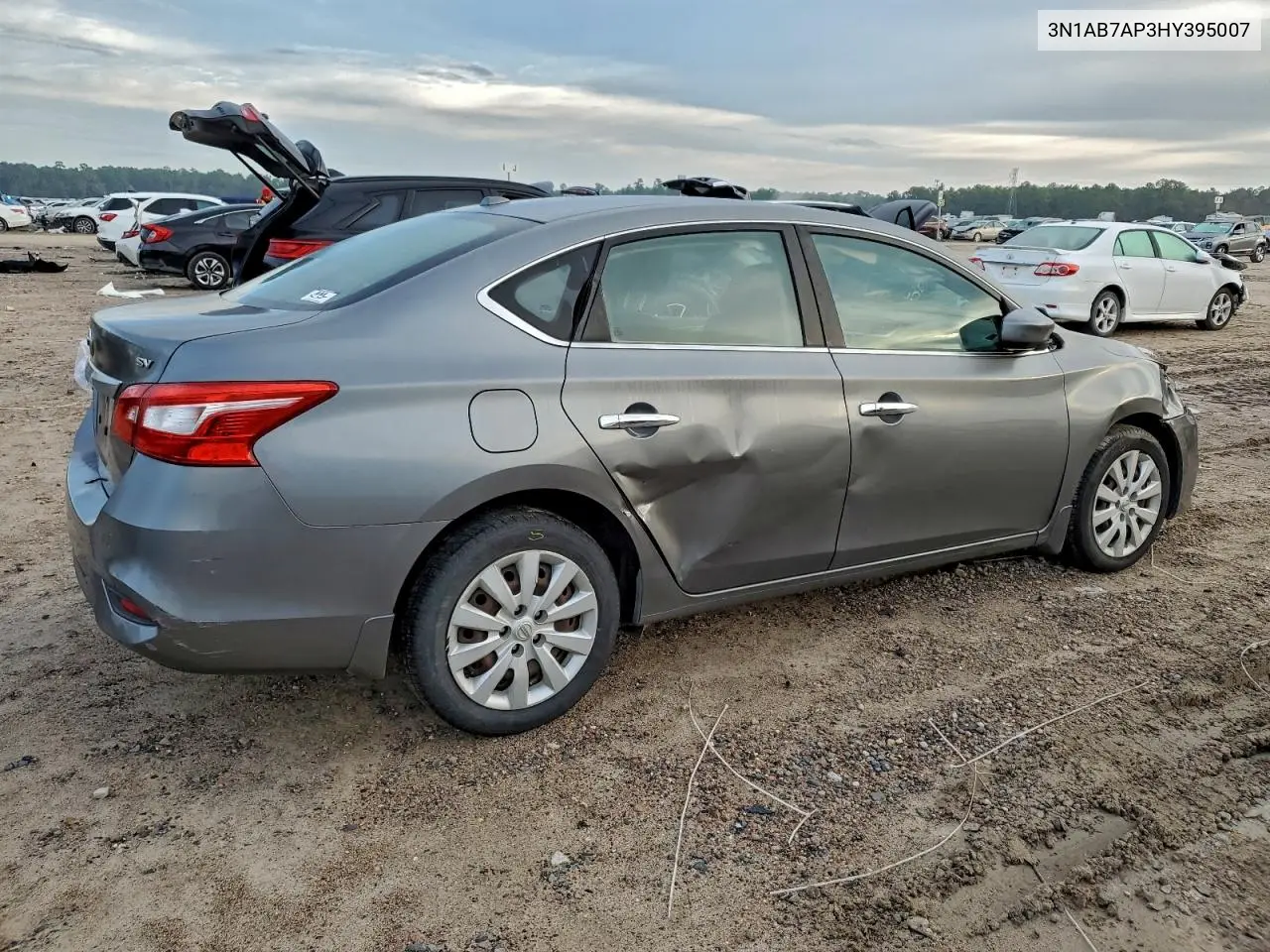 3N1AB7AP3HY395007 2017 Nissan Sentra S