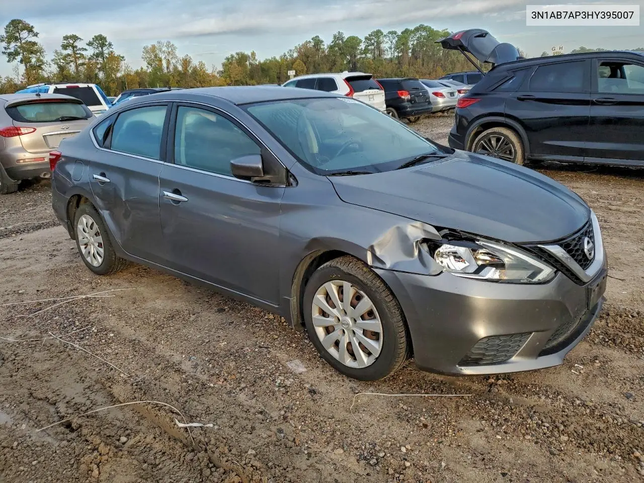3N1AB7AP3HY395007 2017 Nissan Sentra S