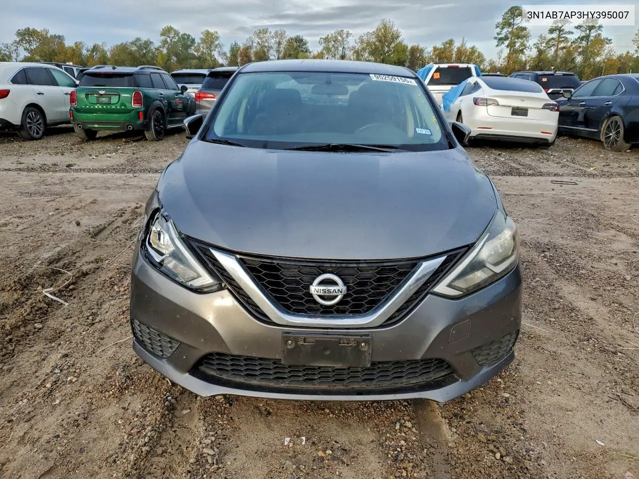 3N1AB7AP3HY395007 2017 Nissan Sentra S