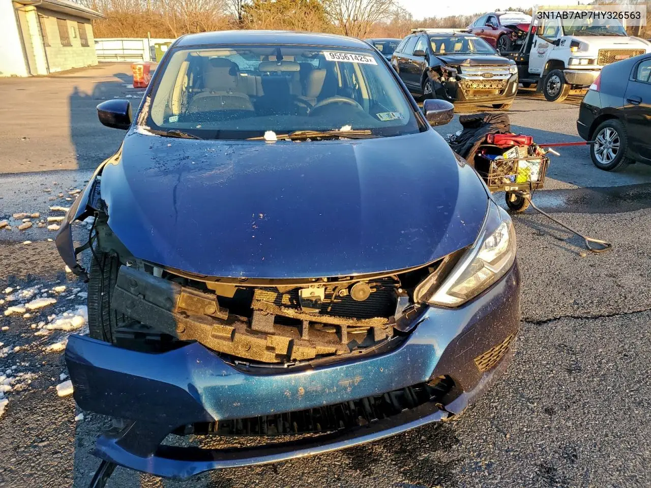 3N1AB7AP7HY326563 2017 Nissan Sentra S