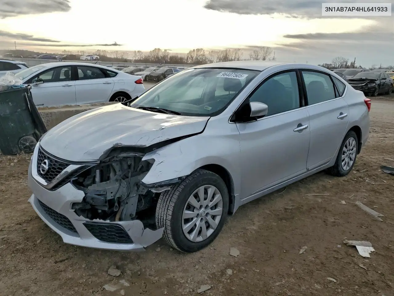 3N1AB7AP4HL641933 2017 Nissan Sentra S
