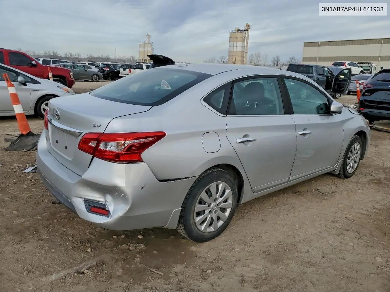 3N1AB7AP4HL641933 2017 Nissan Sentra S