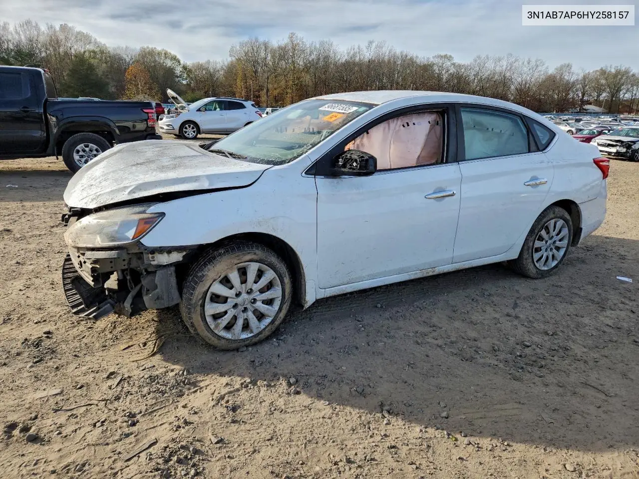 3N1AB7AP6HY258157 2017 Nissan Sentra S