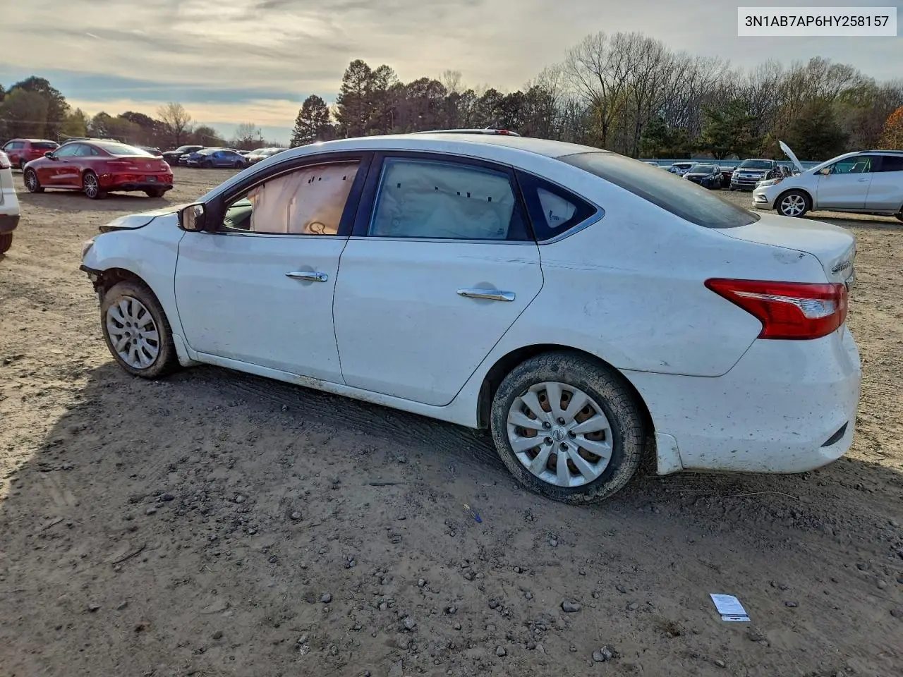 3N1AB7AP6HY258157 2017 Nissan Sentra S