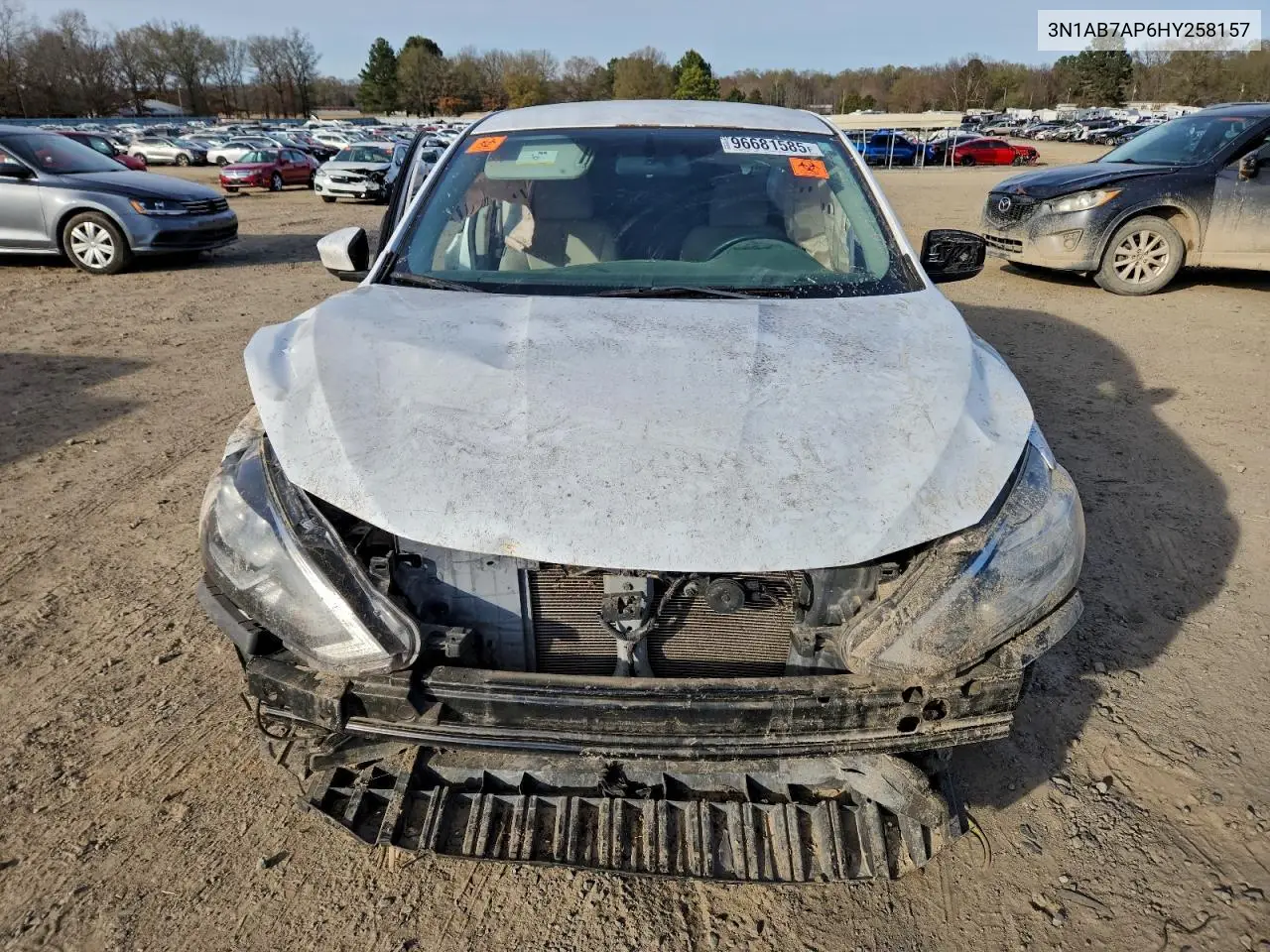 3N1AB7AP6HY258157 2017 Nissan Sentra S