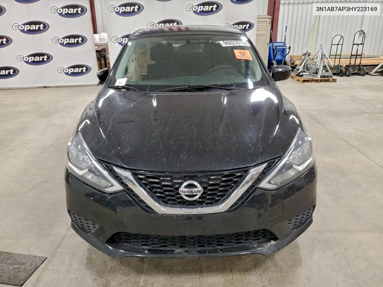 3N1AB7AP3HY223169 2017 Nissan Sentra S