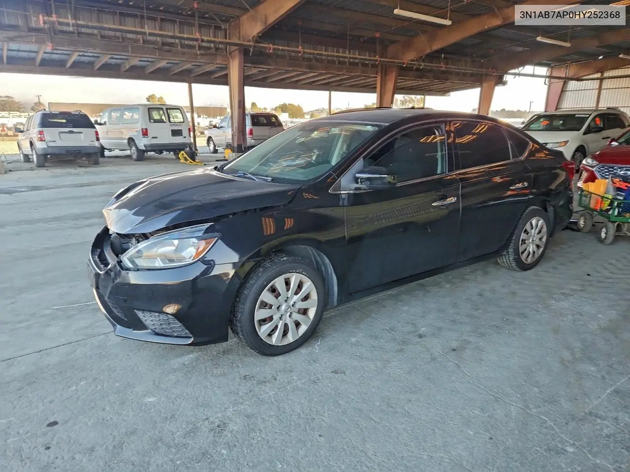 3N1AB7AP0HY252368 2017 Nissan Sentra S