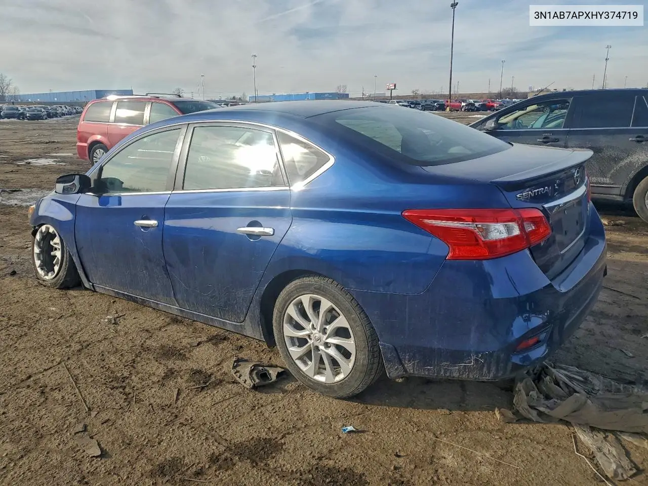 3N1AB7APXHY374719 2017 Nissan Sentra S