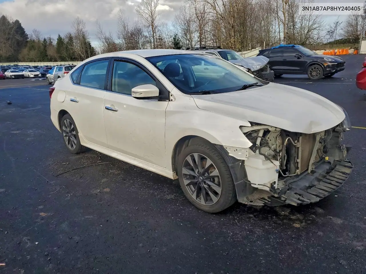 3N1AB7AP8HY240405 2017 Nissan Sentra Sr
