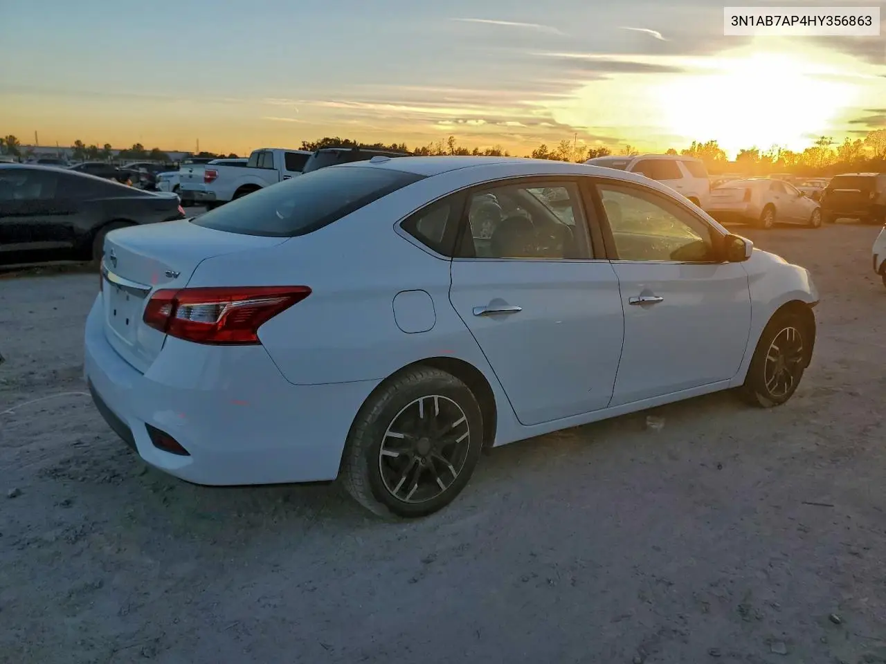 3N1AB7AP4HY356863 2017 Nissan Sentra S