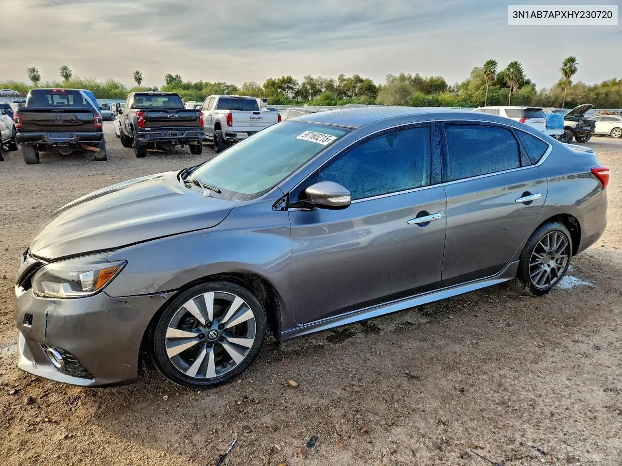 3N1AB7APXHY230720 2017 Nissan Sentra S