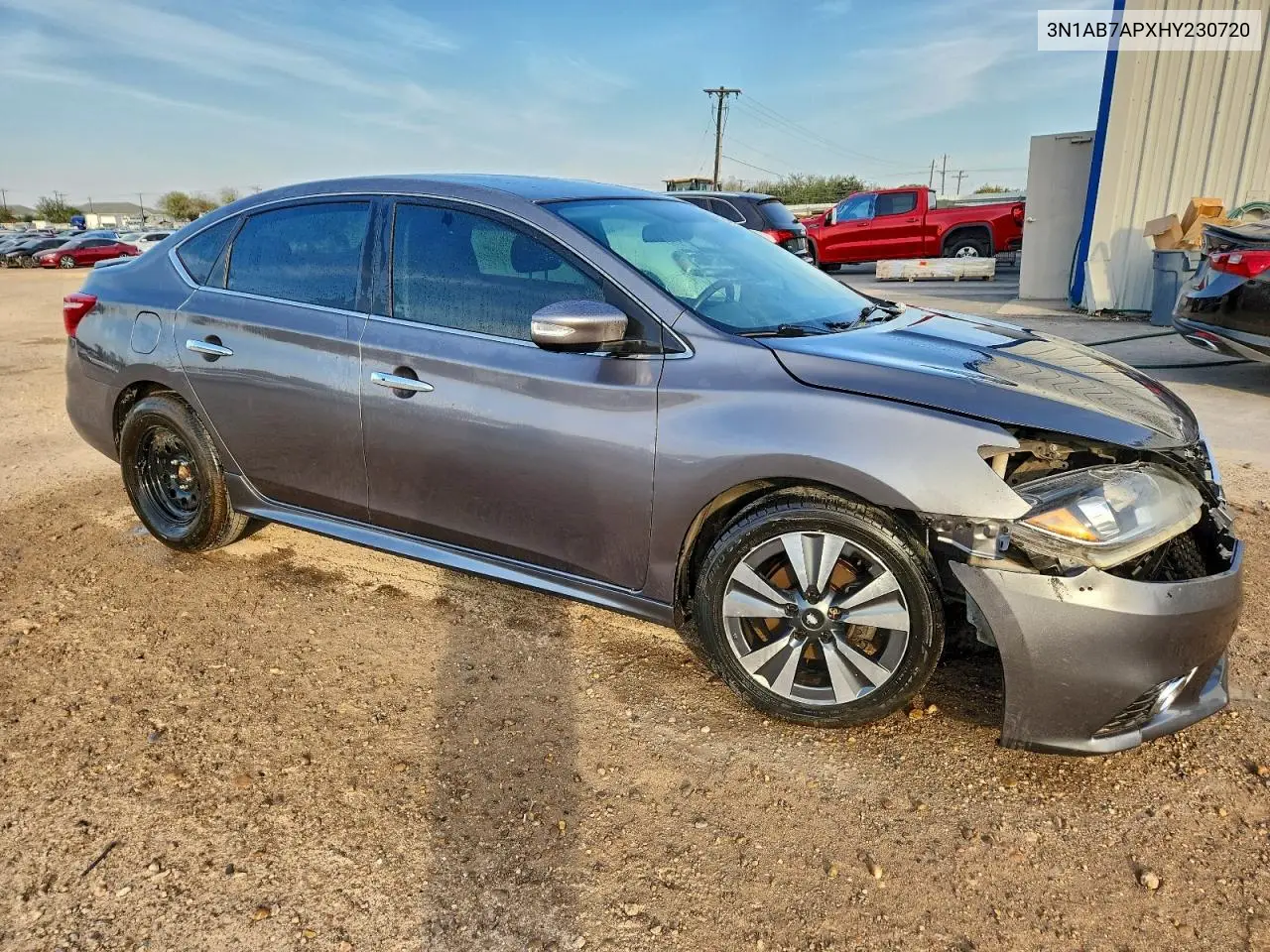 3N1AB7APXHY230720 2017 Nissan Sentra S