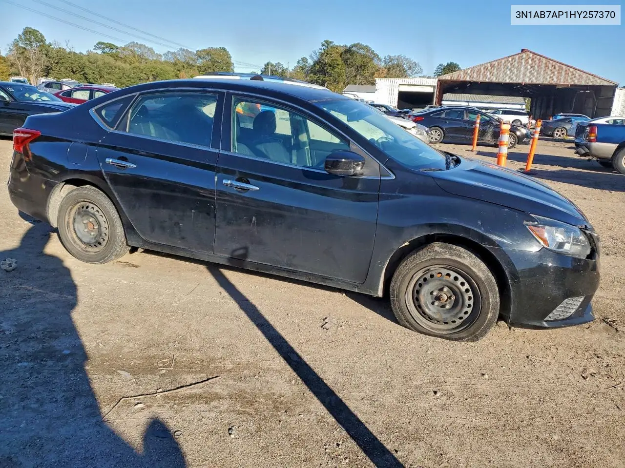 3N1AB7AP1HY257370 2017 Nissan Sentra S